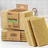 Éponges en microcarence de sisal pour la vaisselle, éponges végétales écologiques, fibre naturelle, livres, gril, accessoires de cuisine, 5 pièces, 10 pièces