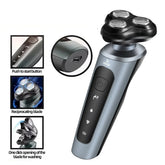 Rasoir ours rasoir pour hommes Intelligent humide sec barbe rasage tondeuse rasoir barbe dissolvant ABS tondeuse Rechargeable