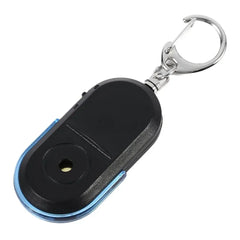Smart anti-loss key finder, LED whistle, flashing alarm with key fob