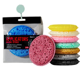 High-density, soft and absorbent round kitchen dishwashing sponge for cleaning pots, scouring pad for removing rust, household cleaning sponge