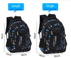 SR-Waterproof Primary School Backpack for Boys, Book Bag, Orth4WD