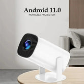 Allwinner H713 BTpig 720P 4K HD WiFi 6 Projector, Android 11, 260 ANSI Resolution, Portable, for Outdoor Home Cinema