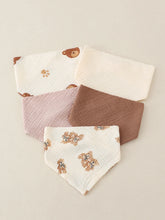 Cotton muslin baby bibs | Toddler bandana bibs | Soft absorbent muslin washable baby apron