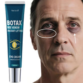 Gel raffermissant pour les yeux, estompe les ridules, contient la caféine, le rétinol et l'acide hyaluronique, hydrate et raffermit la peau, sans alcool