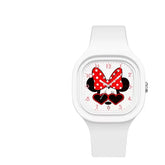 New Mickey and Minnie Mouse children's watches, cute anime cartoon design for boys and girls, perfect for elementary school students. Fashionable watch, birthday gift.