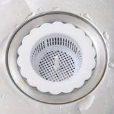 Durable plastic sink strainer, 1 piece, kitchen sink filter, perfect bathroom tools for kitchen and bathroom sinks