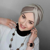 Muslim abaya-hijab for women, Arabic scarf, jersey dress, instant turban