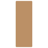 2025 New luxury yoga mat made of cork and natural rubber with laser-engraved alignment lines - Shock absorption, non-slip, noise reduction