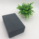 High-density yoga blocks, 1 piece, EVA foam fitness training blocks, non-slip gym blocks with extendable handle for Pilates and gymnastics.