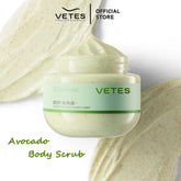 VETES – gommage corporel pour enlever la peau morte, 250g, exfoliant doux, sans Irritation, crème hydratante, nettoie en profondeur, soins du corps