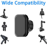 Support de téléphone de voiture magnétique à tête sphérique, support magnétique, support de téléphone portable, support GPS, support de téléphone intelligent, accessoires de support rapide, 17mm