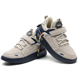 Children's sports shoes, boys' casual shoes, girls' non-slip leather shoes, fashionable children's tennis shoes