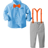 Outfits for baby boys, Halloween birthday costumes, children's clothing, strappy dress, men's photography, baby party gift set