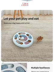 Interactive Pet Feeder, Dog and Puppy Toy, Intelligent Food Dispenser