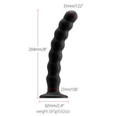 Sex toys for men and women, anal plug, prostate massager, sex products, vaginal stimulator with strong suction cup, silicone bead dildo