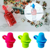 Bouchon de bouteille d'eau en silicone pour bébé, couvercle HI, adaptateur de bec supérieur, remplacement de couvercle de bouteille anti-déversement pour enfants et adultes