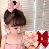 Enfants arc épingle à cheveux noir rouge rose princesse pinces à cheveux filles enfants cheveux accessoires coréen mode pinces à cheveux chaude