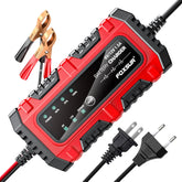 Chargeur de batterie de voiture électrique 6V 12V 1,5 a, pour motos électriques, intelligent, pour voiture, camion, bateau, SUV, Batteries au plomb AGM GEL