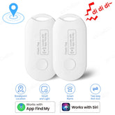 Localisateur Global d'étiquette intelligente, Mini traceur GPS, fonctionne avec iOS, trouver mon application, localisateur Anti-perte pour clés, portefeuille, bagages de voiture