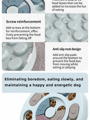 Interactive Pet Feeder, Dog and Puppy Toy, Intelligent Food Dispenser