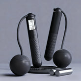 Corde à sauter pour adultes, corde à sauter d'entraînement physique sans fil et comptable, adaptée à une utilisation intérieure et extérieure, cadeau de noël
