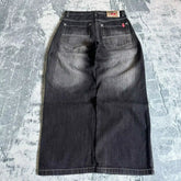 Jeans à jambes larges unisexes pour femmes, pantalons de vadrouille chauds, Street Y2K, Hip Hop, Joker Respzed, New Clearance Spot, American Fashion