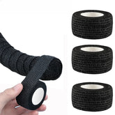 Bandage élastique pour barre horizontale, manchon auto-adhésif antidérapant, sangles enveloppées pour haltère, Protection Anti-usure