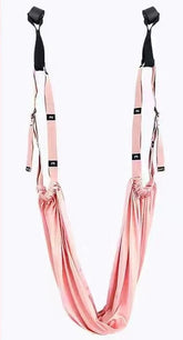 Women's Silk Aerial Yoga Set, Hammock, Back Legs, Stretching, Swing, Pilates Accessories, Elastic Fitness Belt, Home Gym Equipment