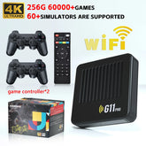 G11 Pro Game Box 4K HD TV Game Stick Console de jeu vidéo 128G intégré 40000 jeux rétro lecteur de jeu Portable manette de jeu sans fil