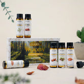 EUQEE huiles essentielles Set 6 bouteilles 10ml huiles d'aromathérapie naturelles pures pour diffuseurs humidificateurs faisant bougie savon