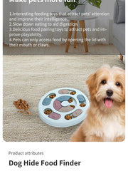 Interactive Pet Feeder, Dog and Puppy Toy, Intelligent Food Dispenser