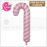Christmas decoration supplies: Santa Claus, walking sticks, balloons, outdoor candy canes, Christmas party decor, suppliers