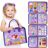 Planche occupée pour enfants, jouets Montessori, livres occupés et jouets sensoriels pour jeunes enfants, garçons et filles, cadeaux de tourisme créatifs