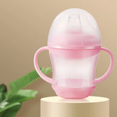 Children's water bottle, leak-proof water bottles, portable outdoor cups for kids, infant training cups with handle