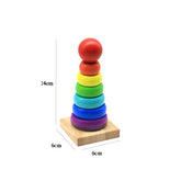 Montessori wooden educational toys for 1, 2, and 3 year old children, baby toys, 3D wooden puzzles, learning toys for babies, puzzle games for children