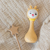Musical teething ring for babies, rattle toy for children aged 0-24 years, crib bell, mobile for children, stroller for newborns, crib, pacifier for infants