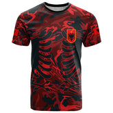 Maillot de Football albanie, T-Shirt de l'équipe de Football, vente en gros, drapeau des albanais 3D, t-shirts graphiques, emblème albanais, 2024