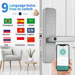Smart door lock for house and apartment, Saudi Arabia camera, WiFi