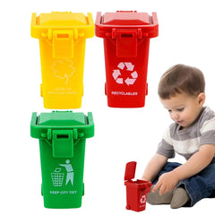 Children's inventory bin, mini truck, office bins, game, little boy