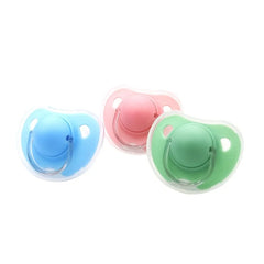 Baby pacifier with lid, 2 pieces/pack, for daily and nighttime use