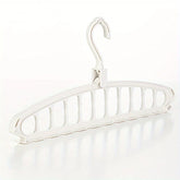 Multi-hole folding hanger, non-slip storage rack, space-saving organizer for wardrobe, jeans, pants, scarves