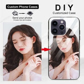 Coque de téléphone avec image personnalisée, étui arrière en verre trempé pour Oneplus 13 12R 11 11R 10 Pro 10T 10R 9R 9 Pro, DIY bricolage