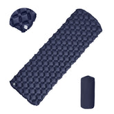 Matelas gonflable de camping pliant, lit de camp, matelas de couchage, couverture de pique-nique, polymères d'air de voyage, équipement de camping
