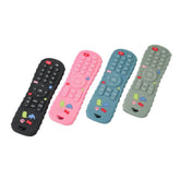 Anneau de dentition en silicone avec télécommande, jouets pour enfants, philosophie sensorielle Montessori, cadeau pour garçons et filles