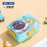Cute lunch box for children, girls and boys, with compartments, Bento lunch box, leakproof, children's food snack boxes, new 2025
