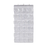 24 Grid Wall Shoe Organizer Over The Door Hanging Storage Holder Bedroom Closet Shoe Storage Bag For Room