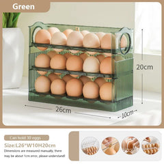 Cool Egg Storage Box for Refrigerator, Holder, Dispenser, Kitchen