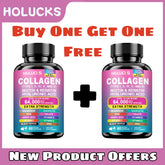 Capsules de collagène, Booster de biotine et de kératine, Anti-vieillissement, blanchissant la peau des ongles, cheveux flexibles et ongles forts, supplément nutritionnel
