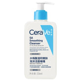 CeraVe SA-Nettoyant à l'acide salicVAC pour le visage, expensif à l'acide hyaluronique, à la niacinamide et aux céramides BHA, 236ml