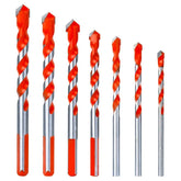 Jeu de forets à percussion en carbure, outils de forage multifonctionnels pour trous triangulaires 3-12mm pour le perçage de carreaux de verre, de céramique, de béton et de briques